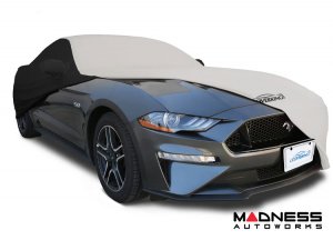 Volkswagen ID. Buzz Custom Fit Vehicle Cover - Satin Stretch - Gray w/ Black Sides + Rear Passenger Charger Port Flap